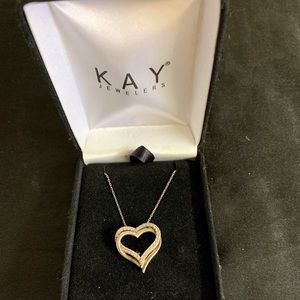 Kay Jewelers heart necklace